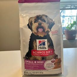 Hills science diet small and mini age 1-6 4.5lb bag