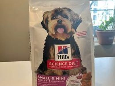 Hills science diet small and mini age 1-6 4.5lb bag