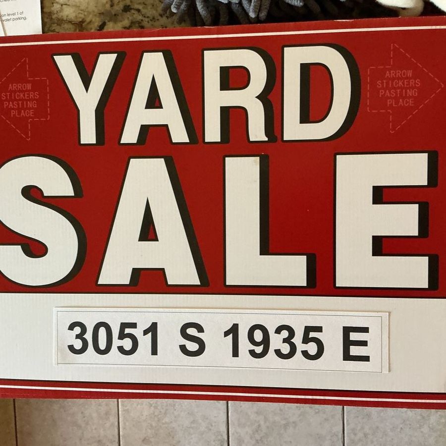YARD SALE - Saturday, July 25           8:00 am to 2:00 pm