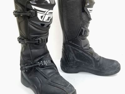 Fly Racing Maverik LT Boot Black Size 13 (364-66013-L-R3-S5)