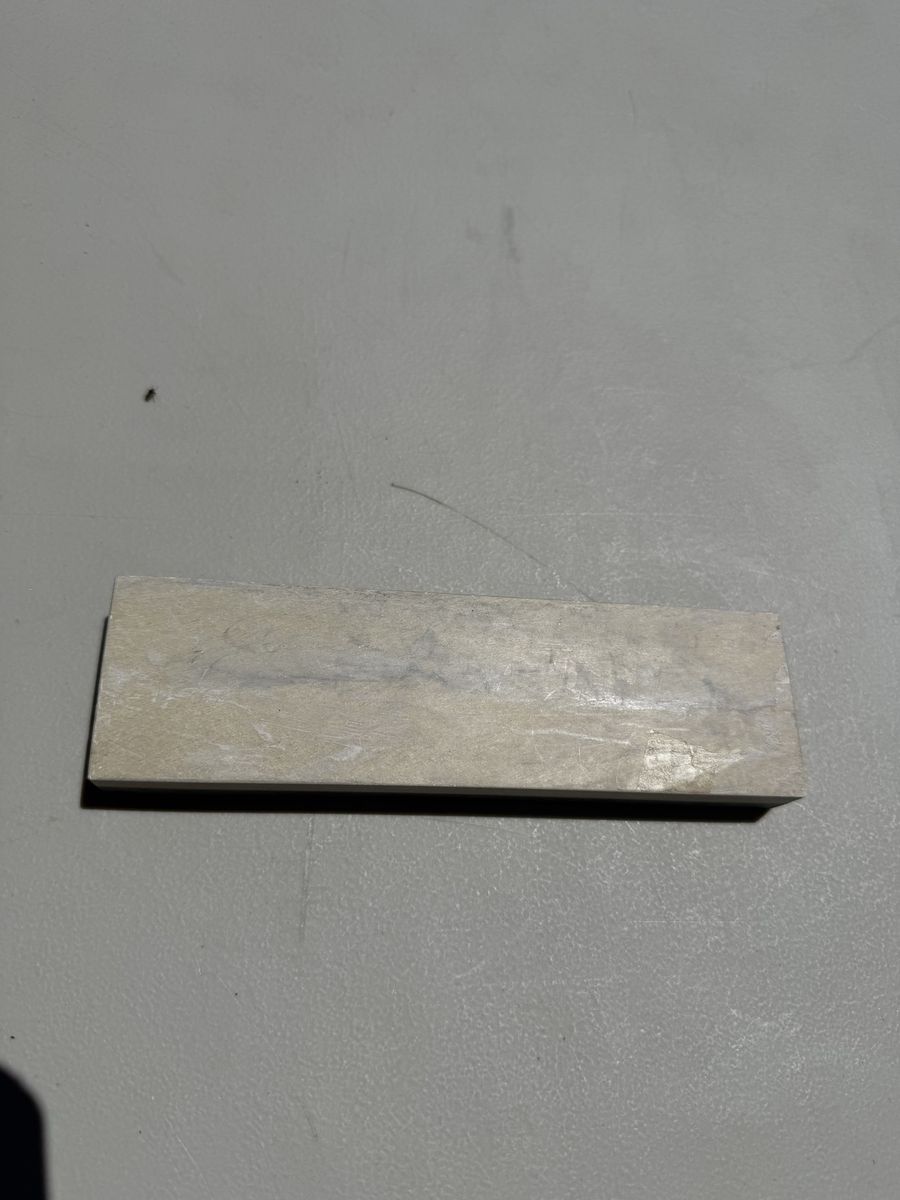 Sample Marble Tile, Light Grey/White Veining, Polished Finish - 4x12 Inch