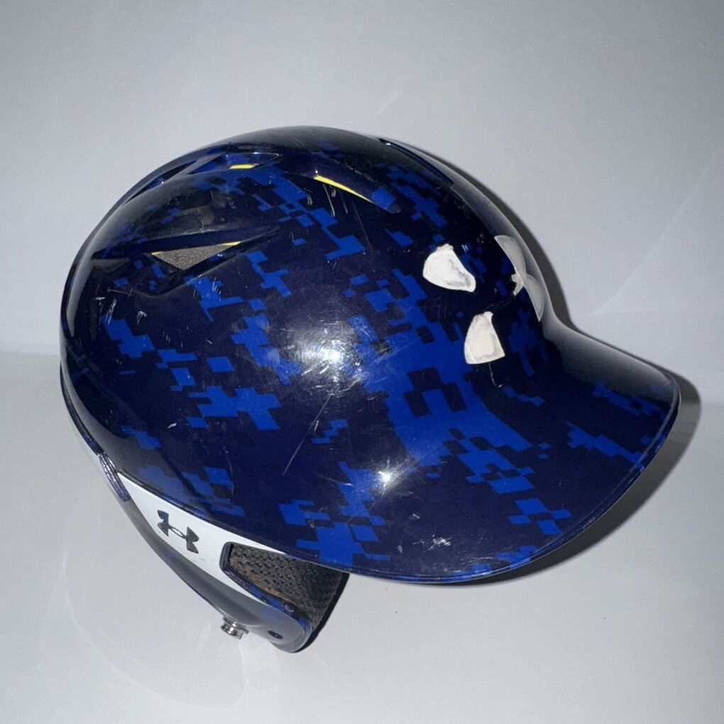Under Armour Youth 5 1/2- 6 1/2 Blue Camo Helmet