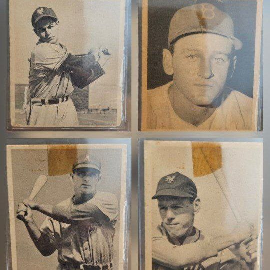 Vintage 1948 Bowman Baseball Lot