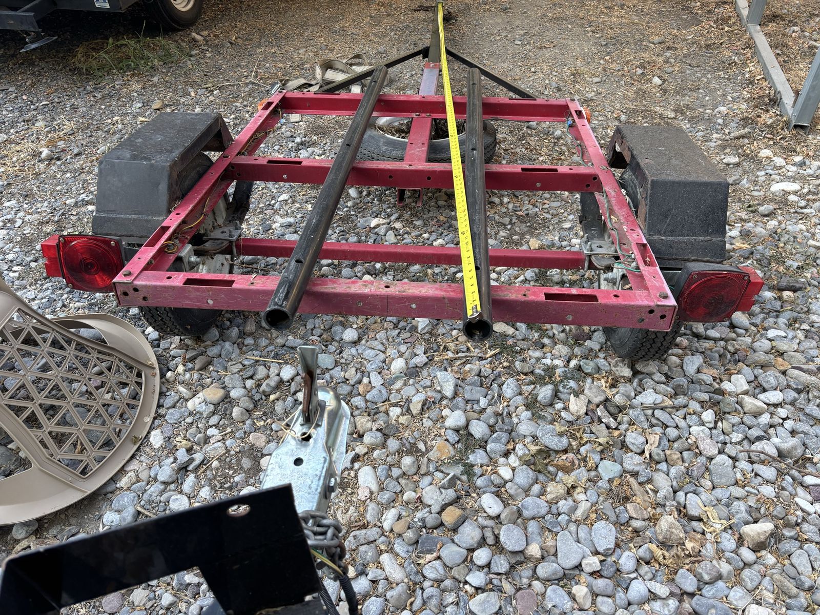 Harbor Freight Utility Trailer Frame for Kayak, Canoe, or Small Boat