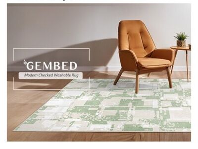 Huge NEW Rug 9x12 esthetically calm vibe low Pile