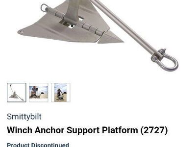 winch anchor support ground anchor smittybuilt