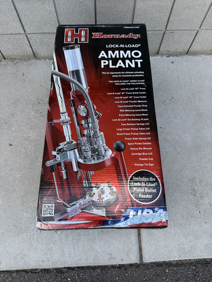 Hornady Lock N Load Ammo Plant Reloader Reloading
