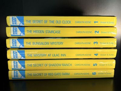 Nancy Drew Books x6