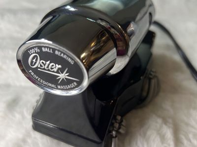 Oster Professional 100% Ball Bearing Handheld Massager - Vintage Black & Chrome