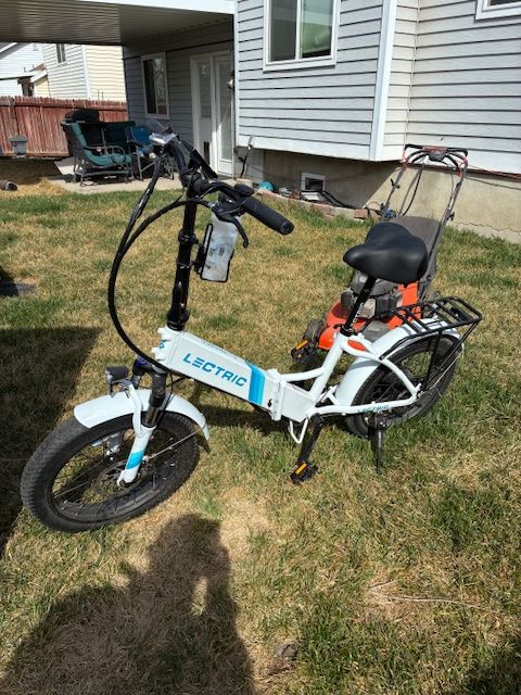 For Sale 2 ea Lectric Ebikes 2.0 with Extended Range Batteries and Comfort Package