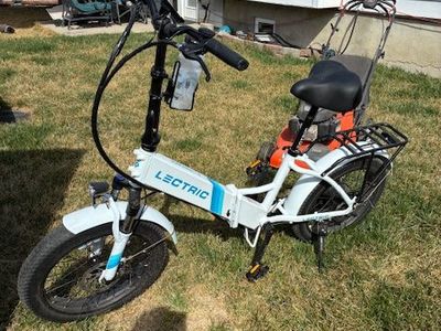 For Sale 2 ea Lectric Ebikes 2.0 with Extended Range Batteries and Comfort Package