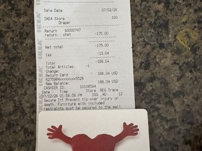 IKEA store credit $188