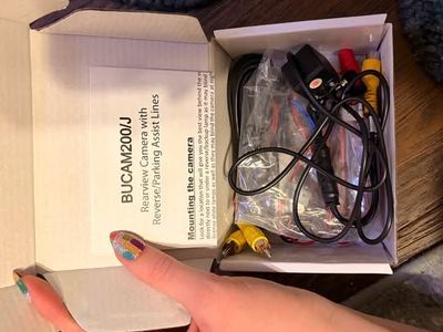 BUCAM200/J Rearview Camera – New – Parking Assist Lines
