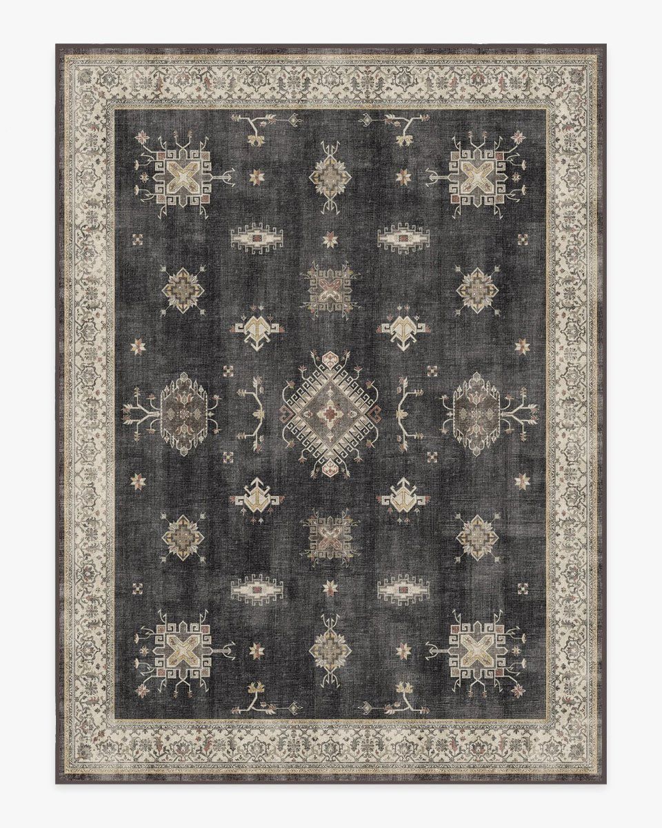 Large 9' x 12' Ruggable Rug (Dark Wood)
