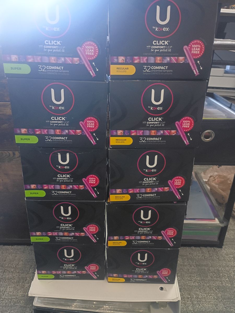 10 Boxes Tampons 5/5 Super/Regular