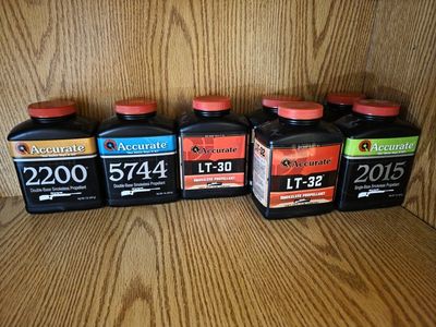 Unopened Reloading Powders