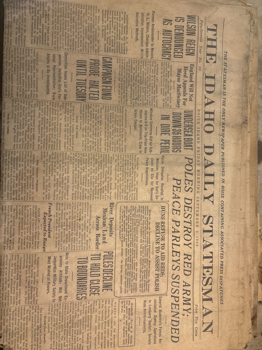 1920 Newspapers
