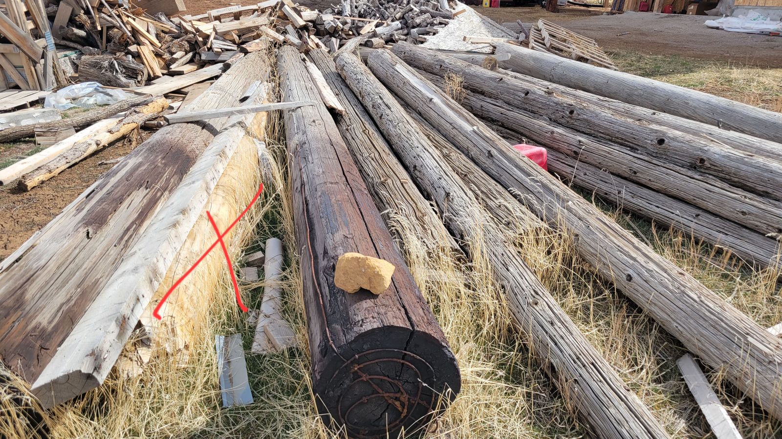 Phone poles 18--price for all