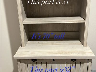 Book shelf. And matching book shelf / filing cabinet