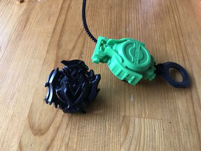 Z Achilles A4 Prevail-S Black Beyblade HASBRO BURST TURBO