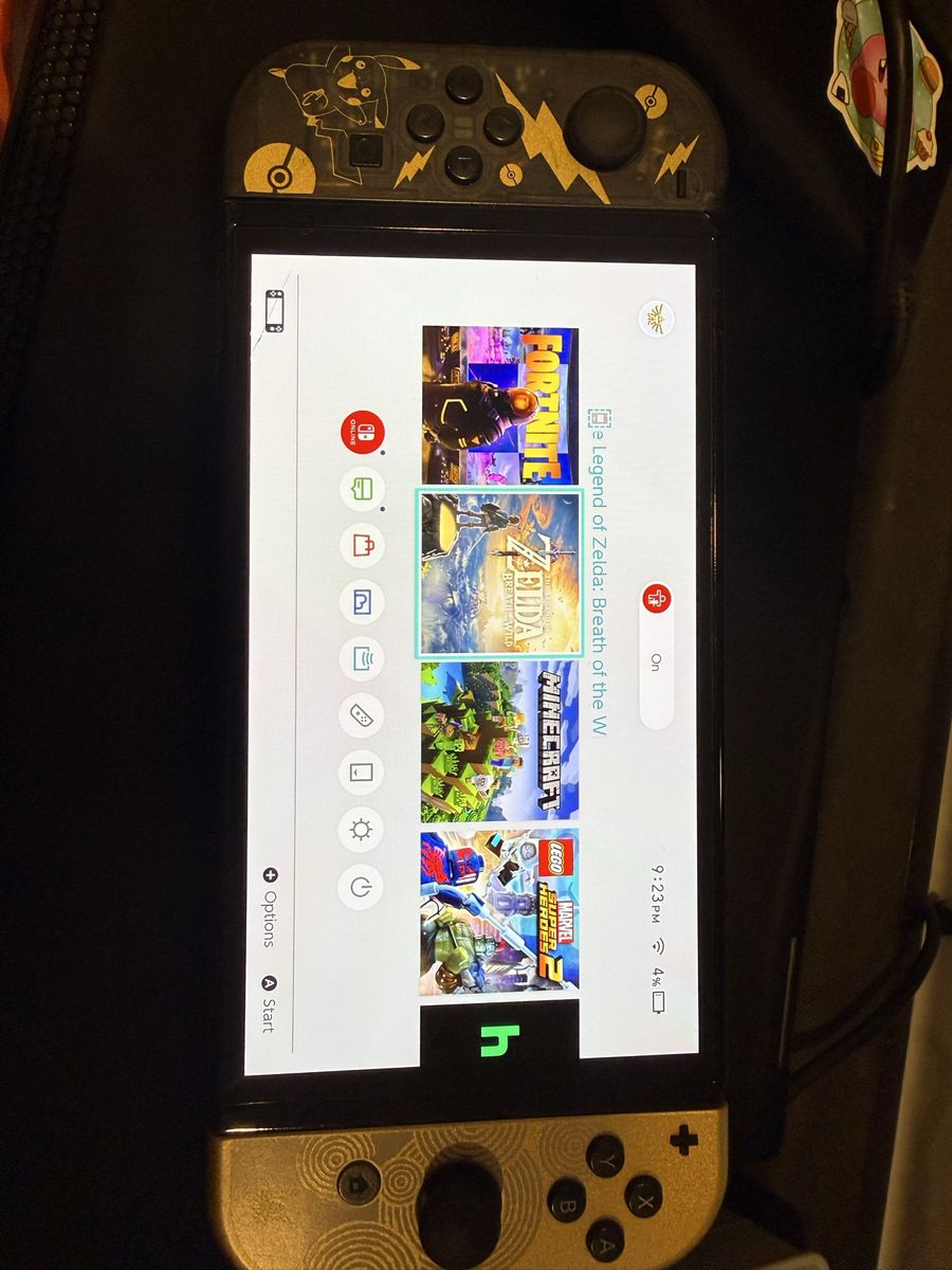 Zelda totk switch oled