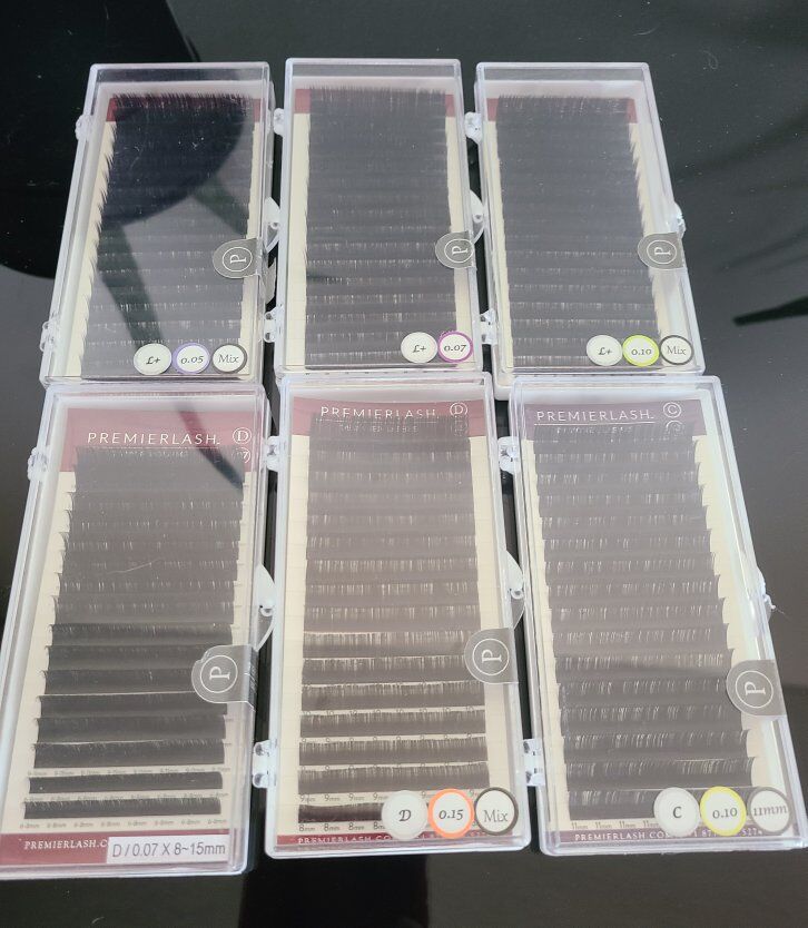 Lash Extensions Faux individual Eyelashes