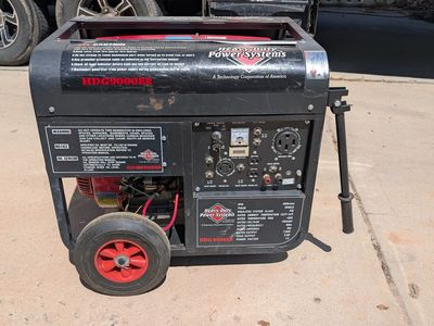 Heavy Duty Power Systems HDG9000ER 15HP Generator