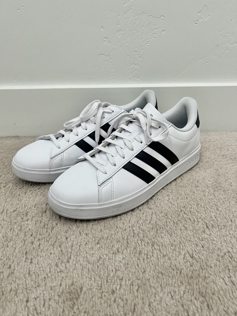 Adidas Grand Court Shoes, Mens Size 9.5/Women's size 11