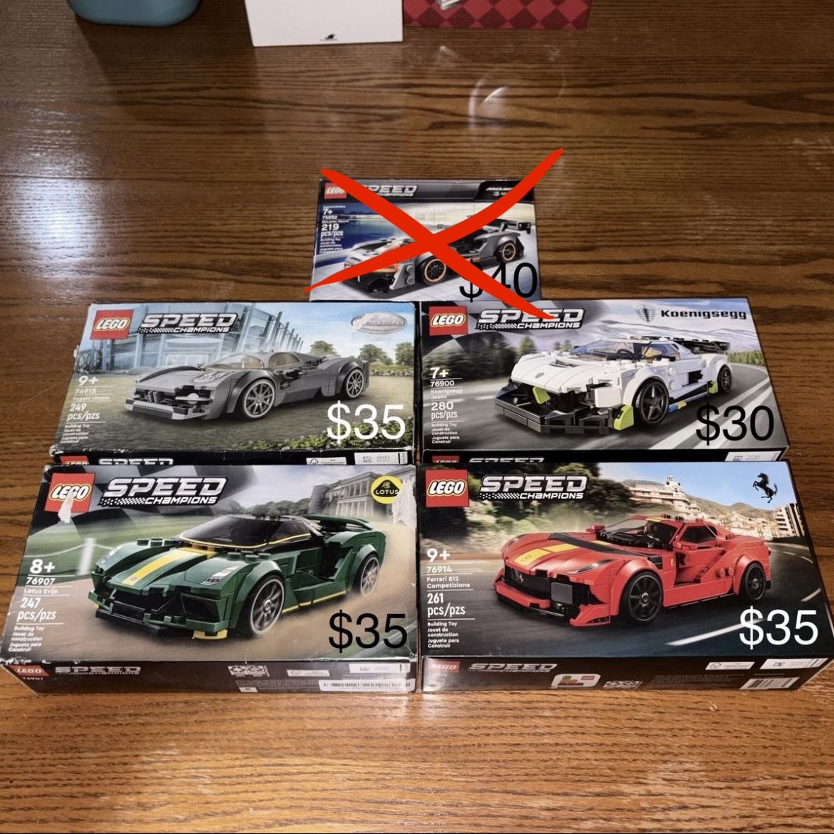 LEGO Speed Champions Car Collection