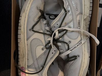 nike dunk off white lows