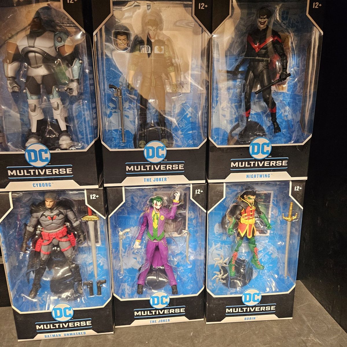 DC multiverse action figures