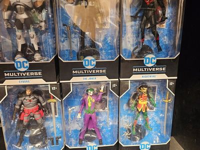 DC multiverse action figures