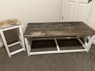 Farmhouse Style Coffee/End Table