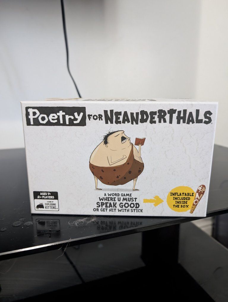 Poetry for Neanderthals Word Game by Exploding Kittens