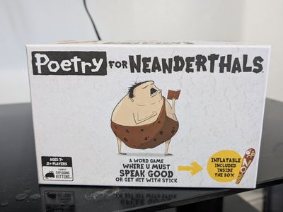 Poetry for Neanderthals Word Game by Exploding Kittens