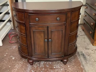 Beautiful All Wood Buffet Table