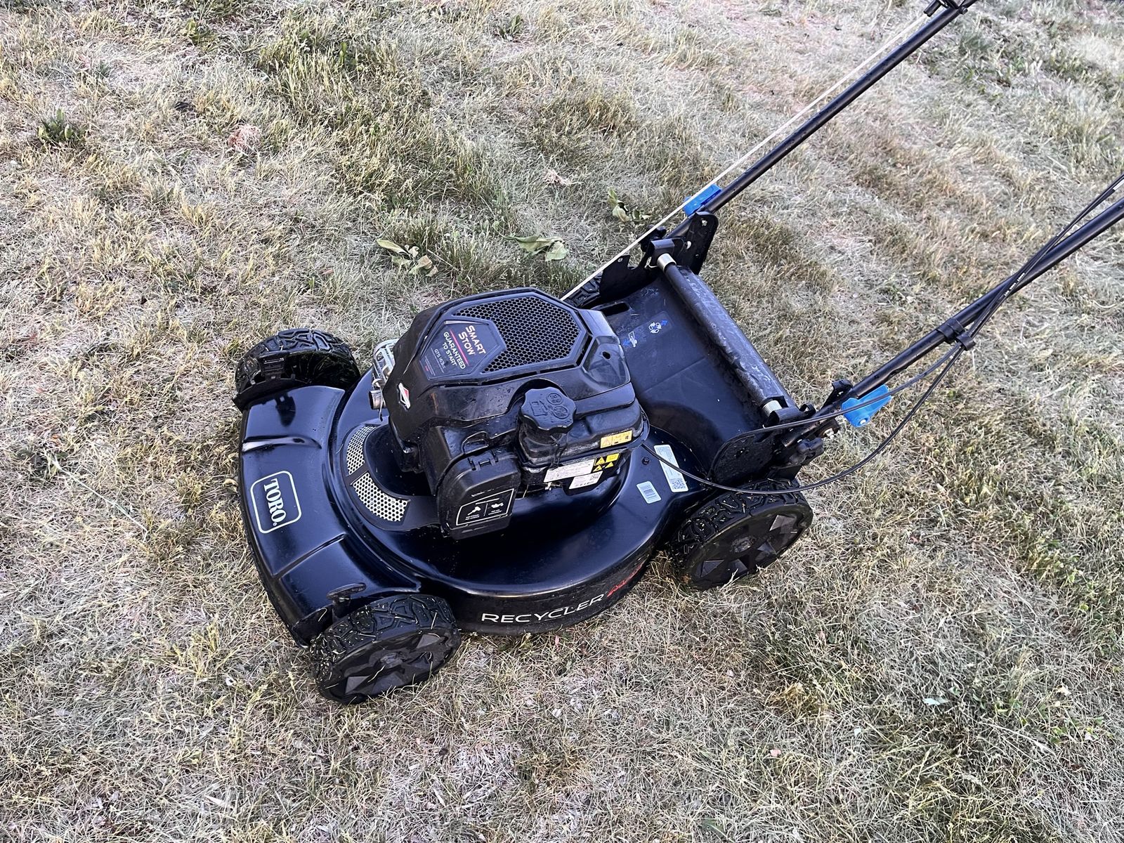 Toro self propelled mower