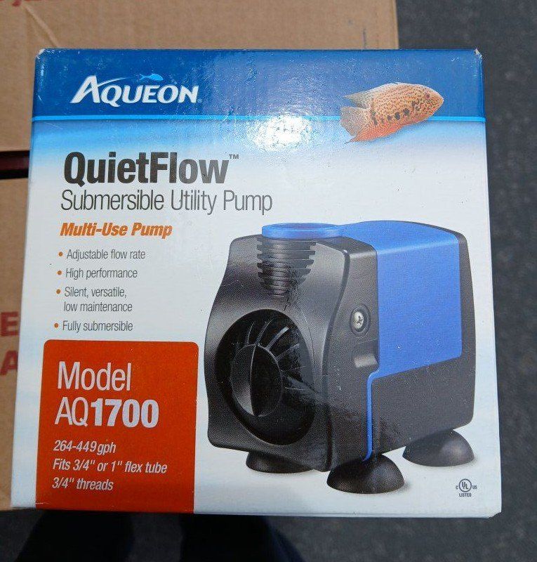 AQUEON QUIETFLOW PUMP AQUARIUM 1700 449gph