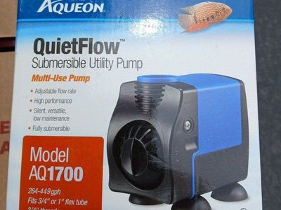 AQUEON QUIETFLOW PUMP AQUARIUM 1700 449gph