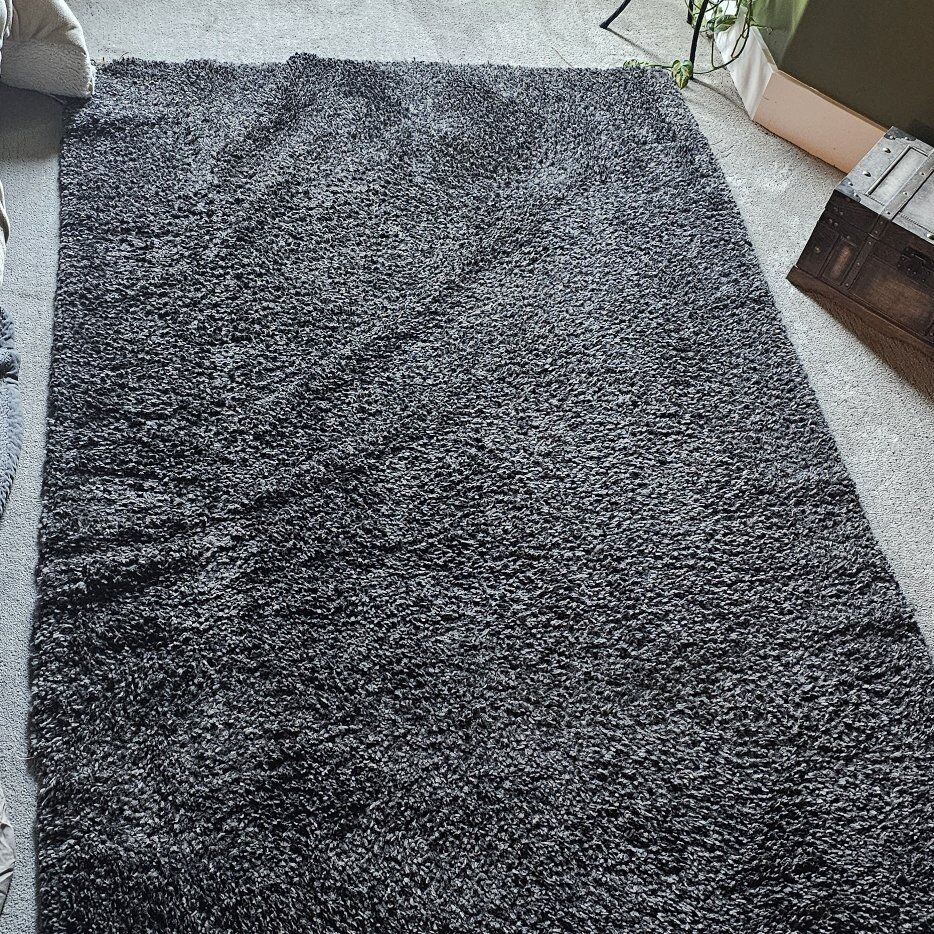 Small Black Rug