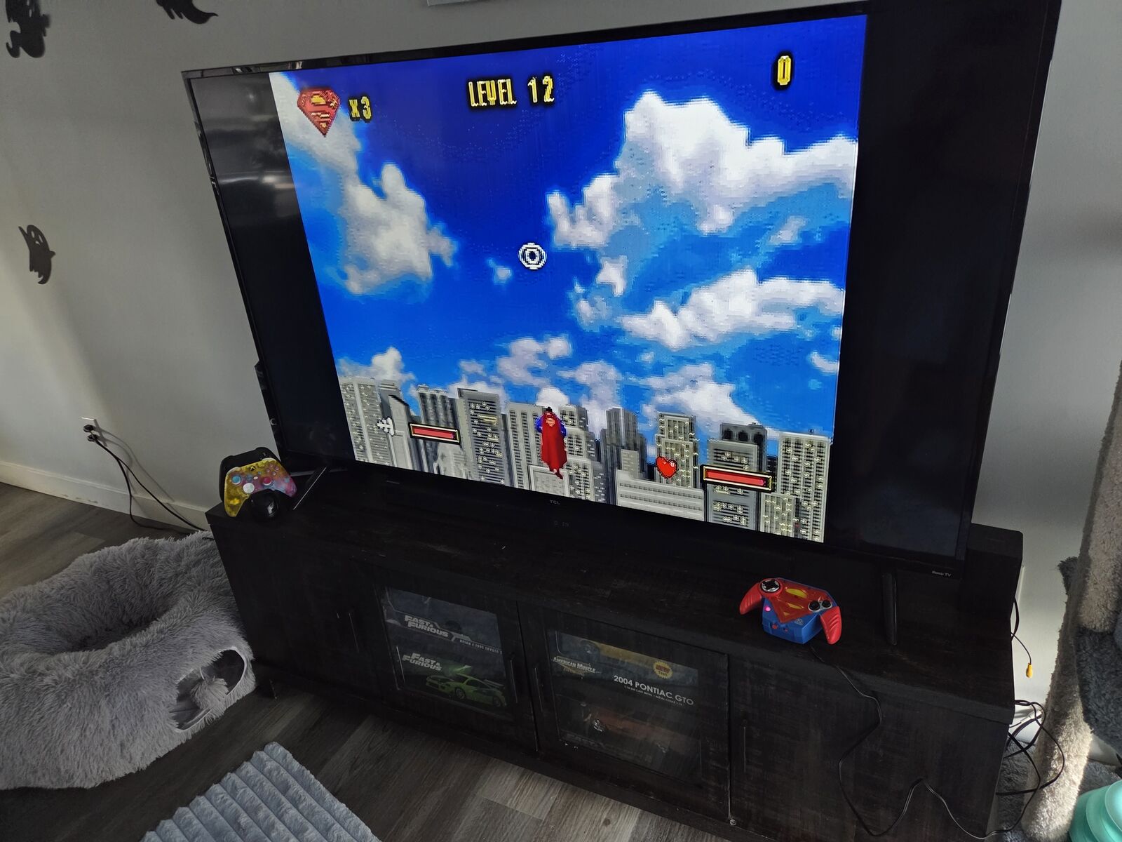 6 games in 1 superman setup