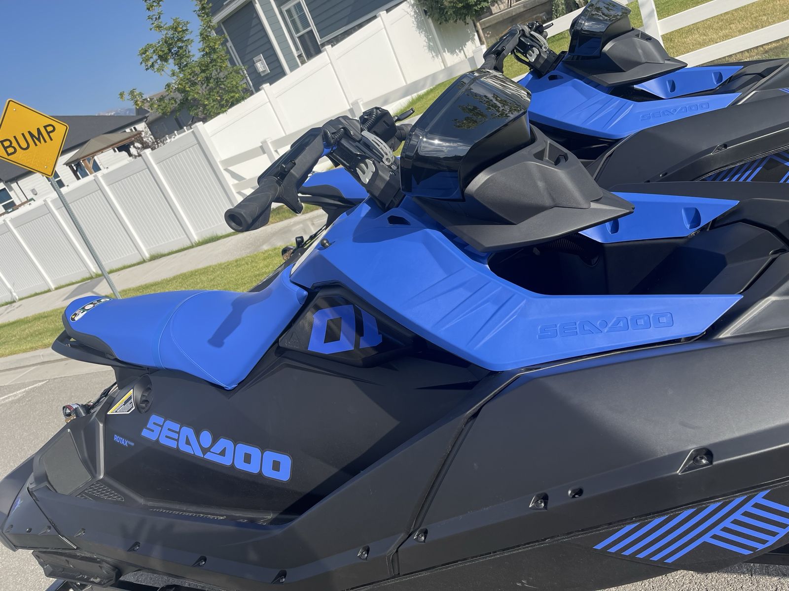 Pair of Sea-Doo Spark Personal Watercraft with Trailer - Excellent Condition