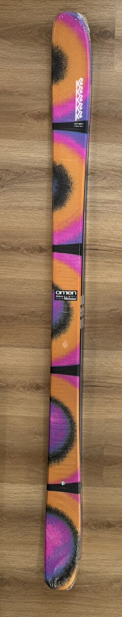 K2 Omen Team Unisex 184 Skis 2025 (Fall 2024) NEW