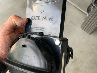 Valterra 3" Twist-On Waste Valve brand new with 2 covers.
