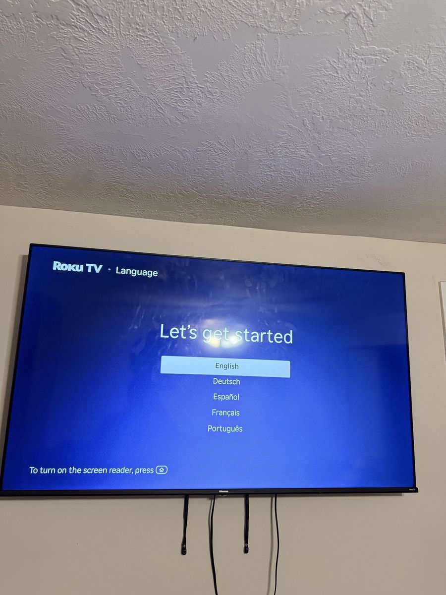 Hisense 58-inch TV