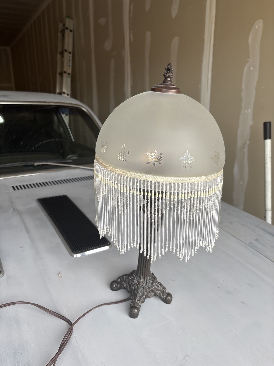 Old lamp clean no chips