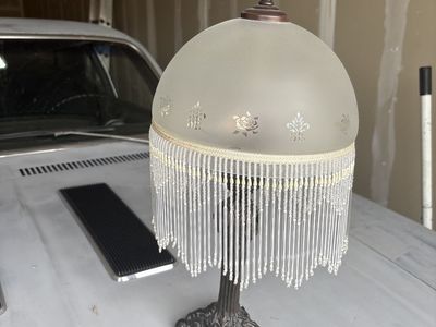 Old lamp clean no chips
