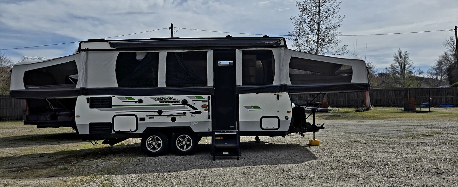 2021 Forest River Rockwood High Wall Series 296HW Luxury Tent Camper