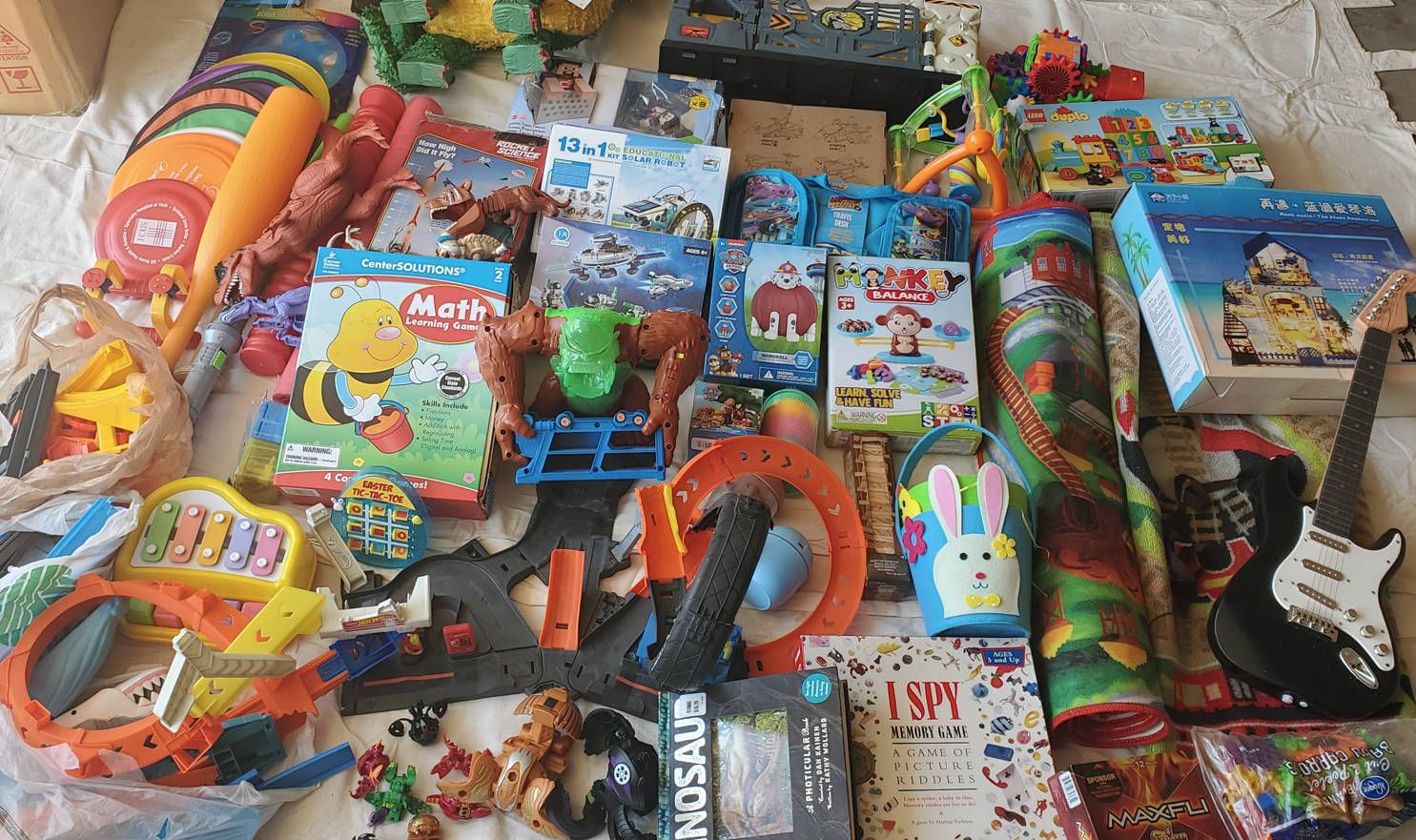 Huge Kids Toy Bundle / Lot – Games, Hot Wheels, STEM & Music Toys!