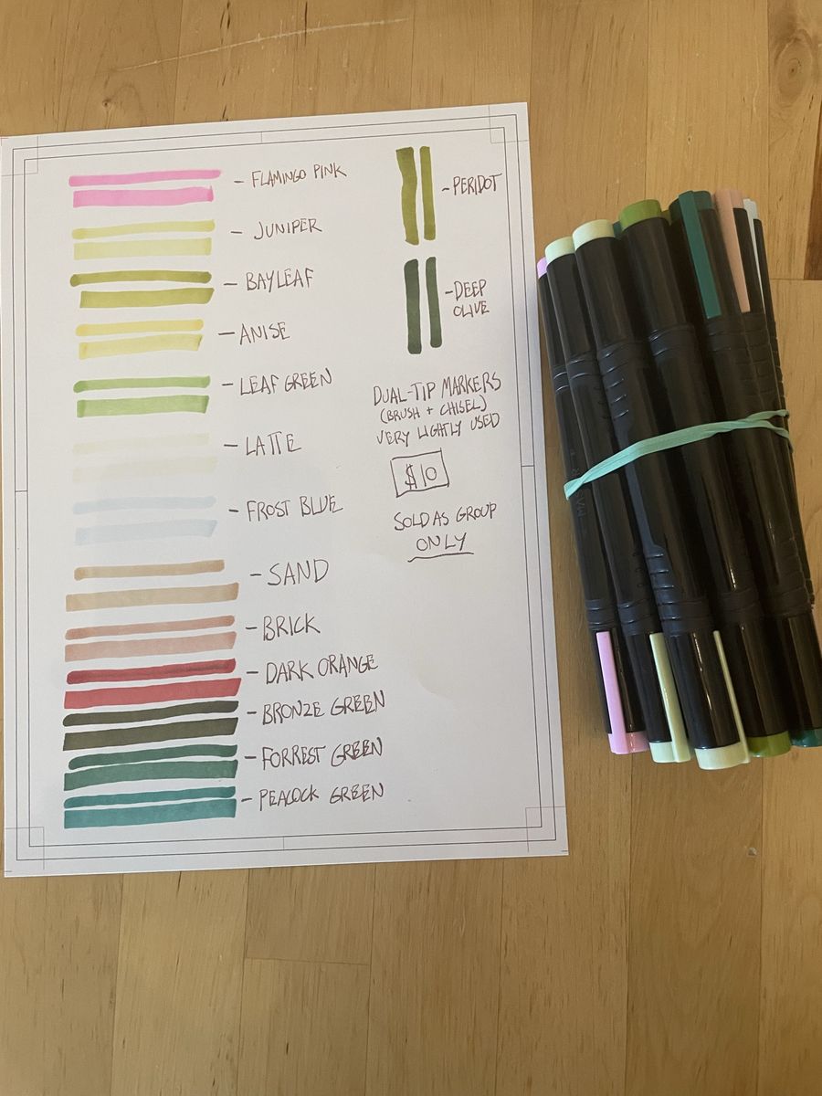 15 Alcohol Art Markers